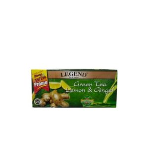 Legend Tea & Herbs Green Tea (Lemon and Ginger flavour) 25 Tea bag